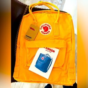 Fjallraven KANKEN Original Yellow Backpack UNISEX